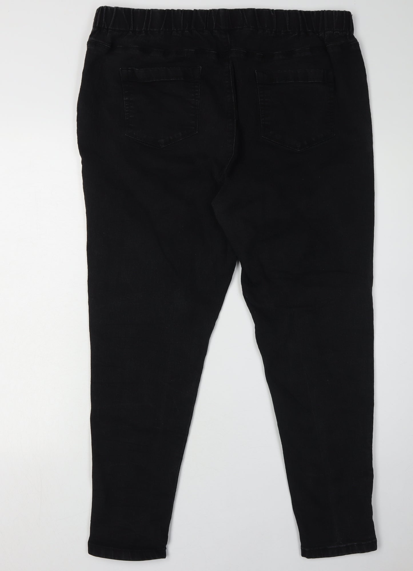 Yours Women's Black Skinny Jeans Size 22