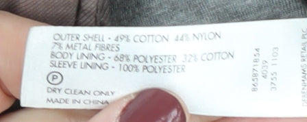 Red Herring Women's Brown Size 10 Jacket Dress