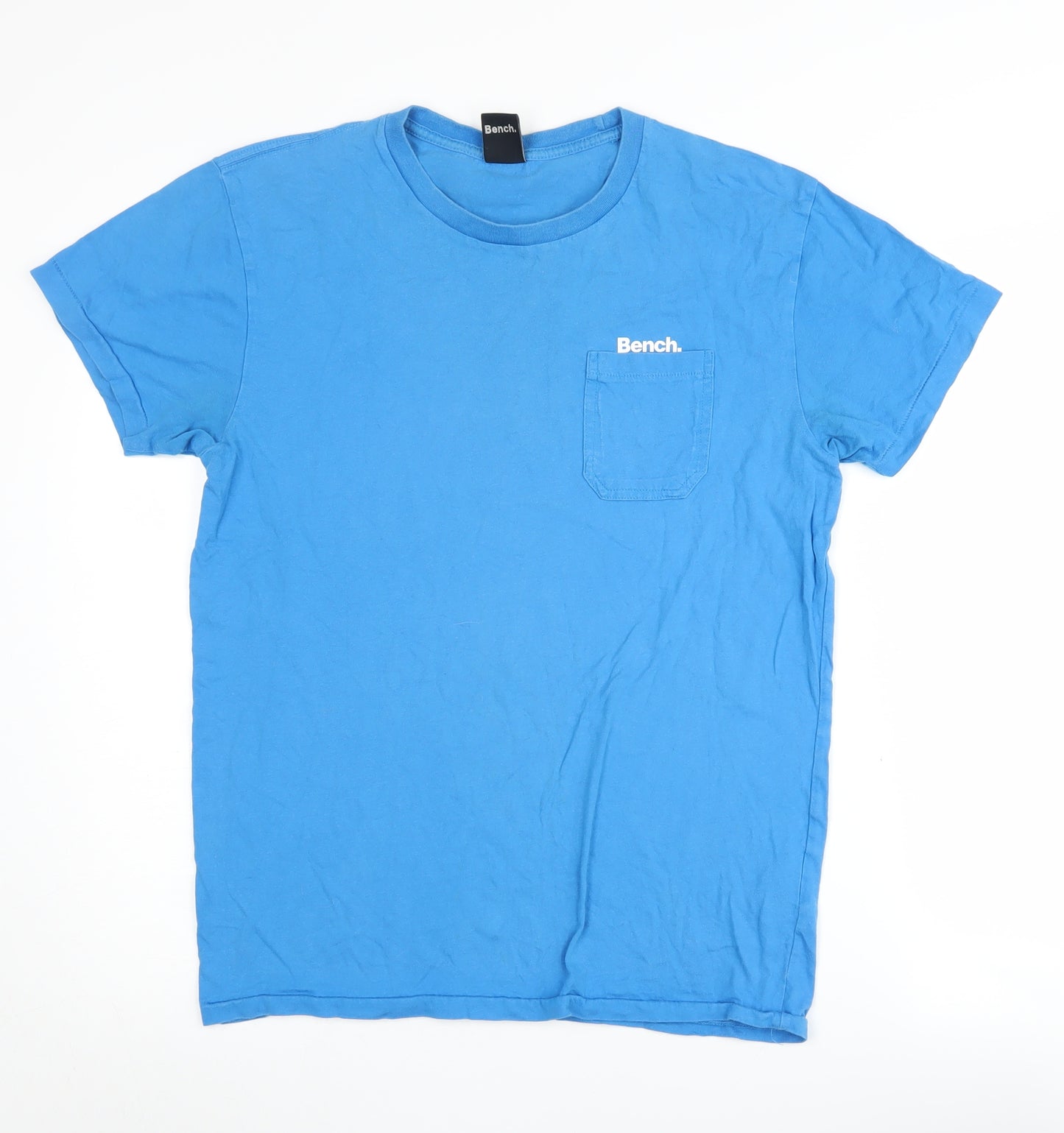 Bench Men's Black Graphic Print Cotton T-Shirt M