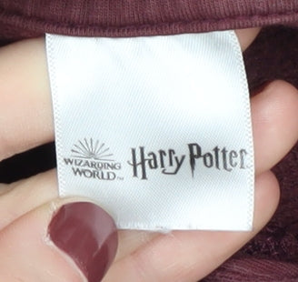 Harry Potter Boys Red Hoodie 6-7 Years Hogwarts Pullover