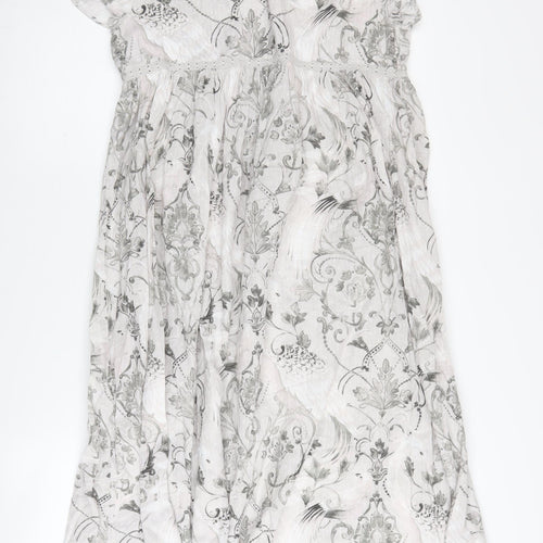 Laura Ashley Women's Multicoloured Floral Dress Size 12