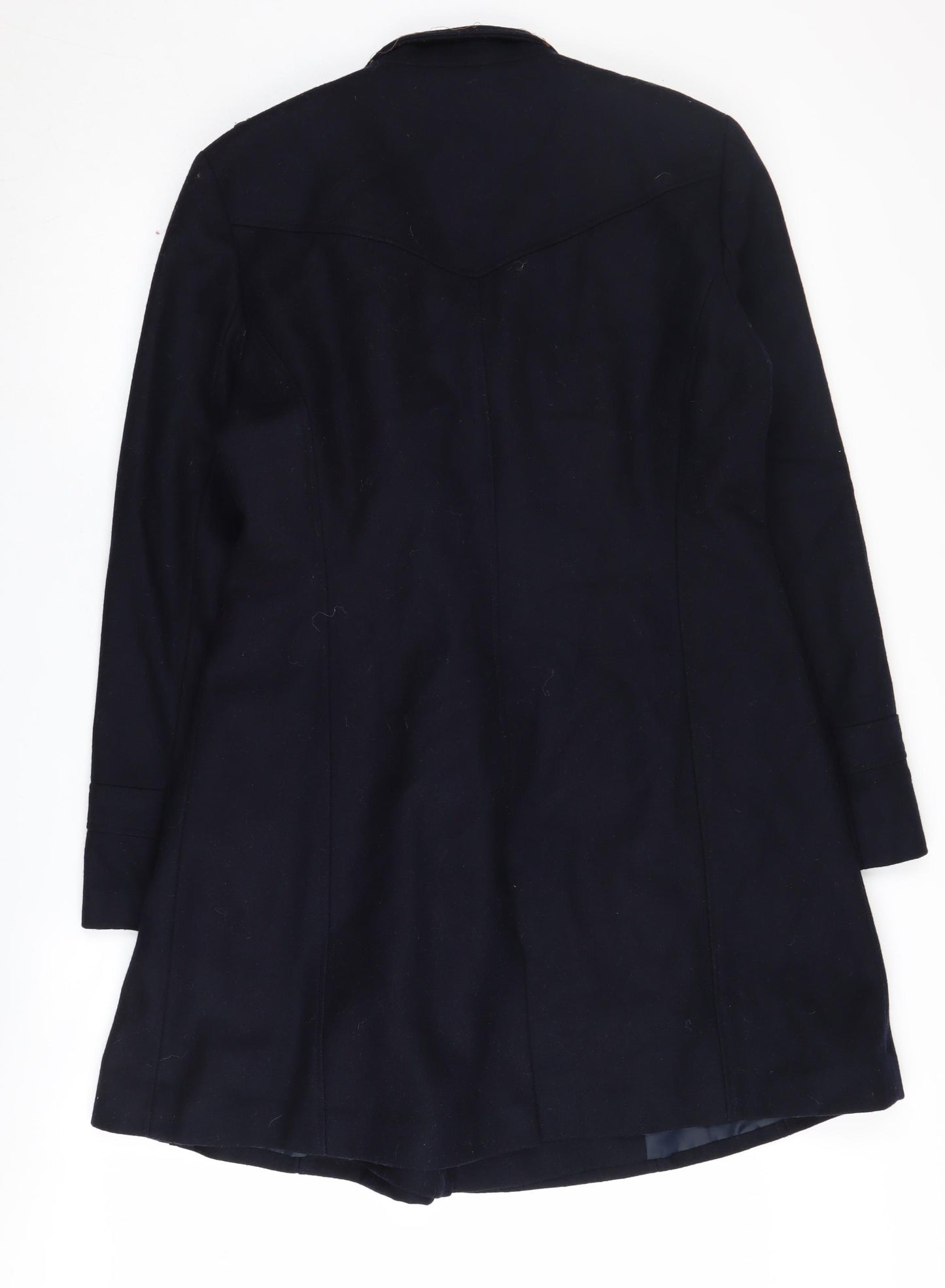 Sophie Gray Women's Black Wool Pea Coat Size 16