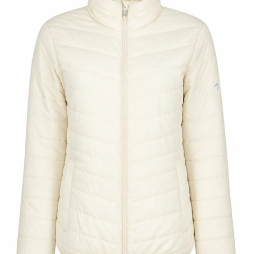 Regatta Women's Beige Puffer Jacket Size 12 Full Zip