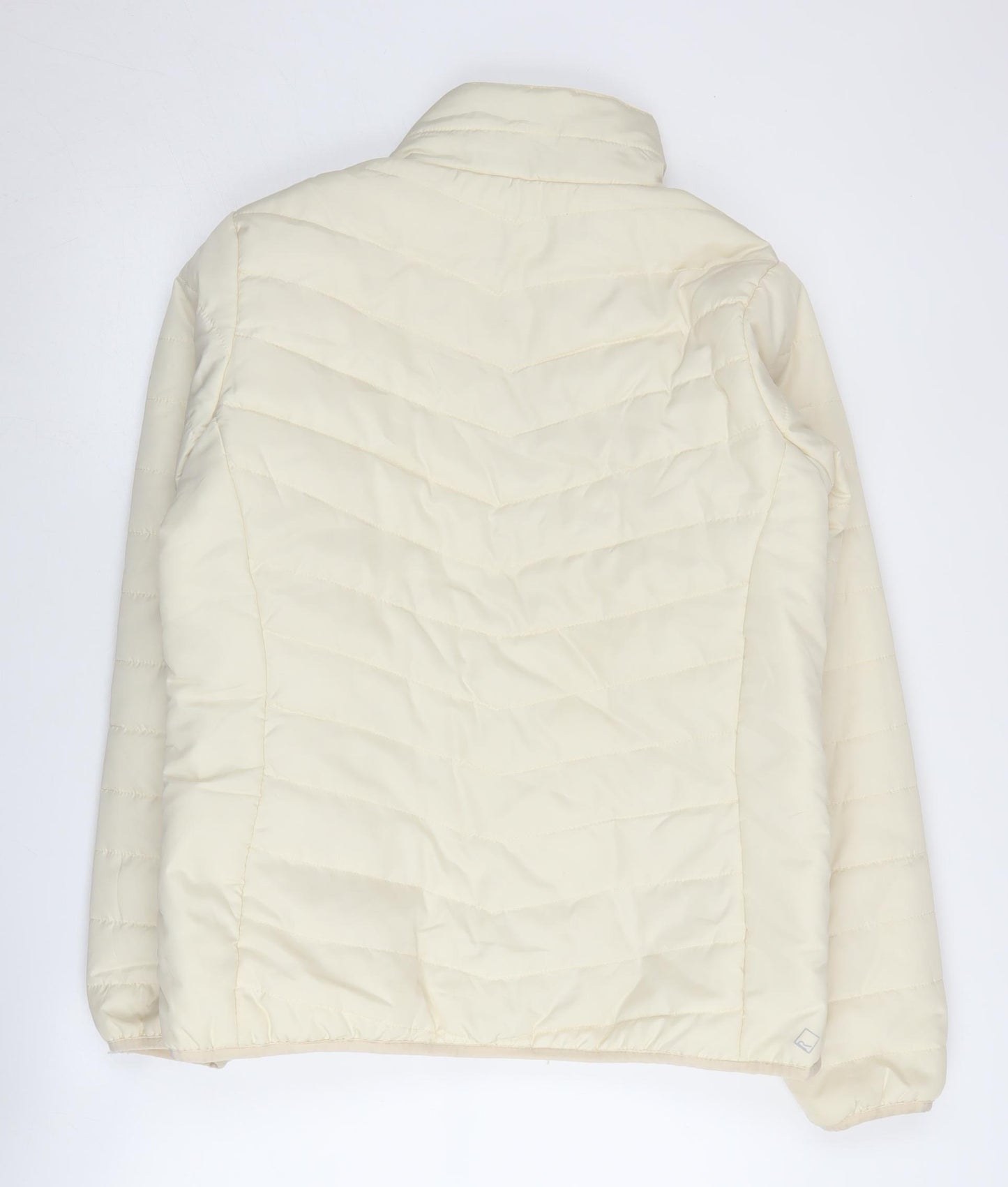 Regatta Women's Beige Puffer Jacket Size 12 Full Zip