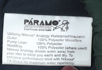 Páramo Men's Green XL Waterproof Rain Trousers