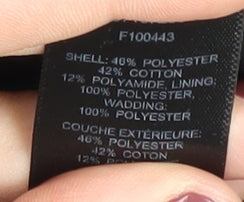 ASOS Women's Black Puffer Jacket S Regular Fit