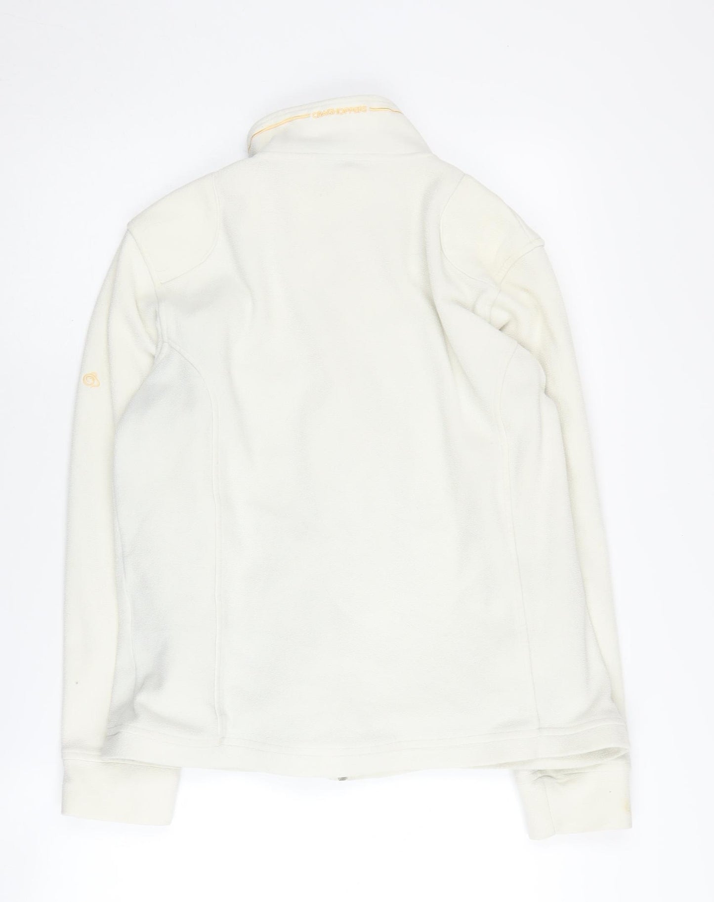 Craghoppers Women's Ivory Fleece Full Zip Jacket Size 14
