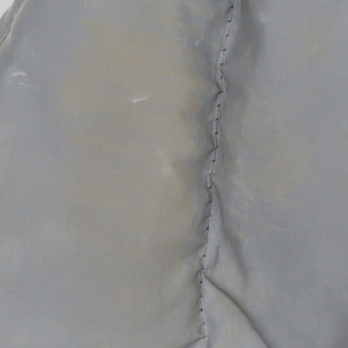 Soul Star Men's Grey Black Puffer Jacket S