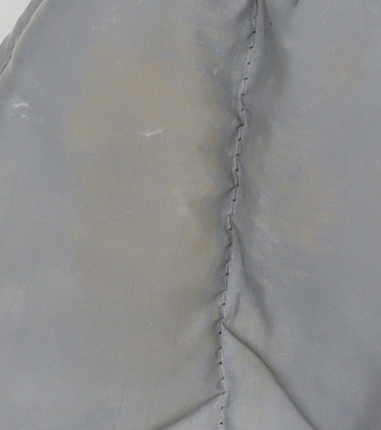 Soul Star Men's Grey Black Puffer Jacket S