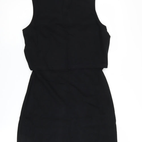 French Connection Black Women's Sheath Dress, Size 12, Elegant