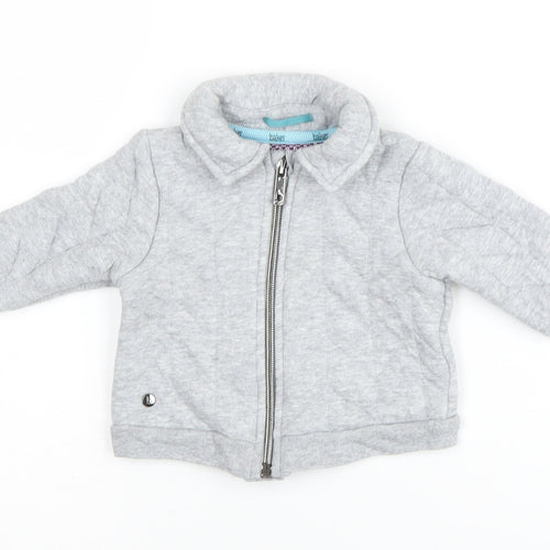 Ted Baker Unisex Grey Basic Jacket 3-6 Months