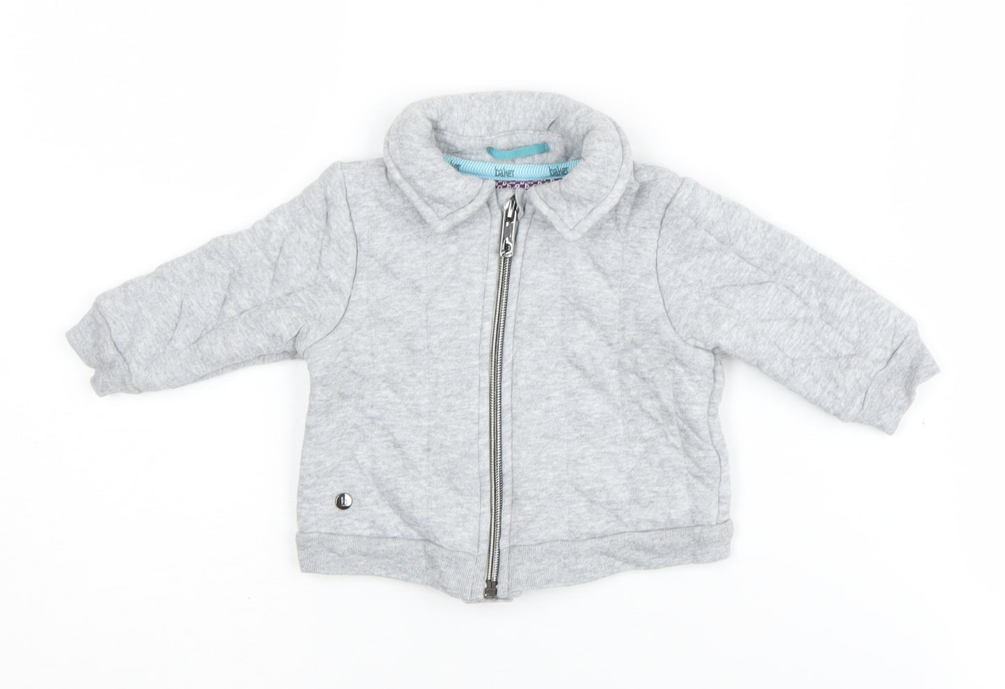 Ted Baker Unisex Grey Basic Jacket 3-6 Months