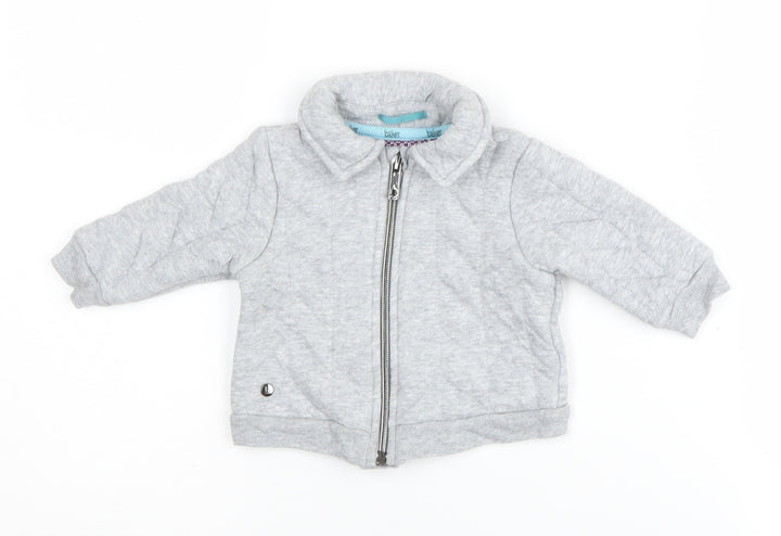 Ted Baker Unisex Grey Basic Jacket 3-6 Months