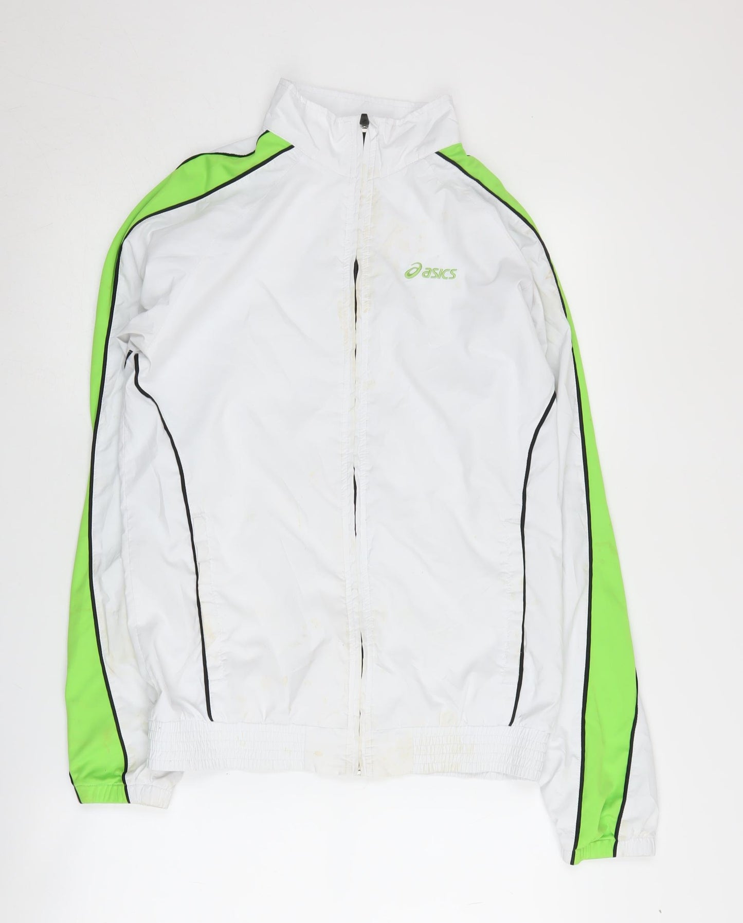 ASICS Men's White Track Jacket - S