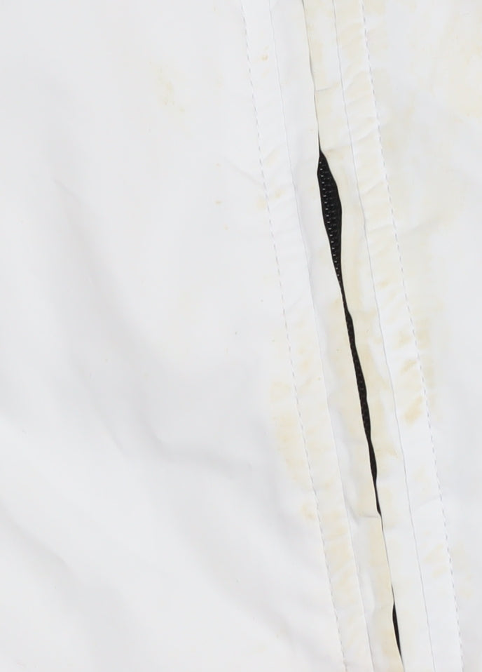 ASICS Men's White Track Jacket - S