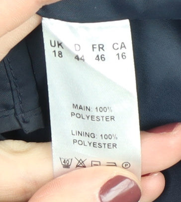 Eastex Women's Black A-Line Skirt Size 18