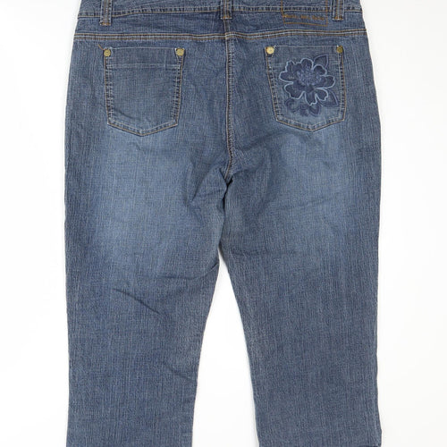 Debenhams Blue Straight Jeans, Size 16