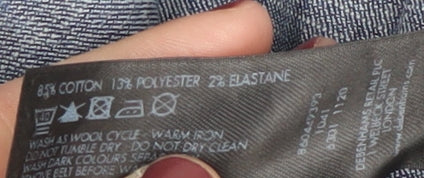 Debenhams Blue Straight Jeans, Size 16