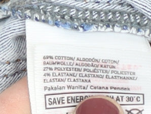 Topshop Women's Blue Denim Shorts Size 10