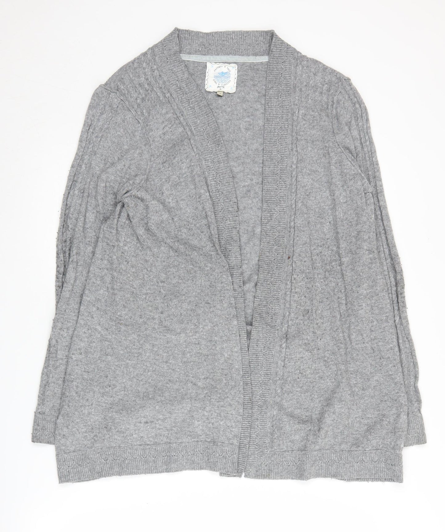 Mantaray Women’s Grey Cardigan Size 18
