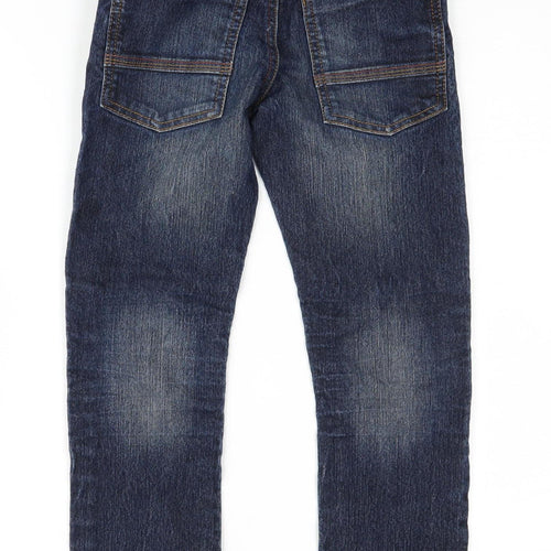 Next Boys Blue Denim Adjustable Waist Jeans 7 Years