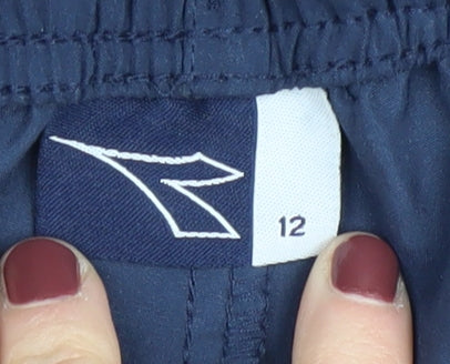 Diadora Blue Women's Track Pants Size 12