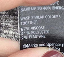 Marks and Spencer Grey Pencil Skirt, Size 18