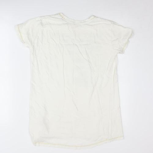 Women's Ivory Harry Potter Graphic T-Shirt, Size 8