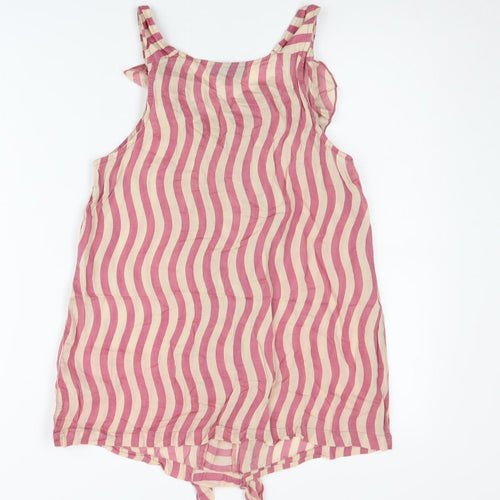 Topshop Womens Multicolour Cotton Camisole Tank Size 8