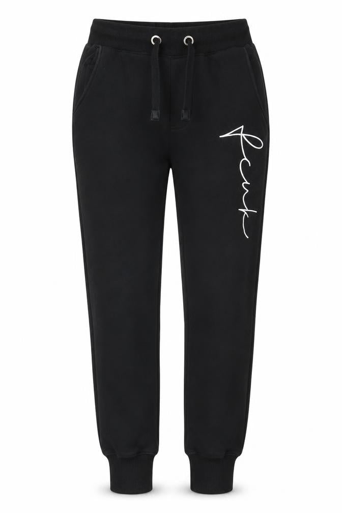 Front view of French Connection Women's Black Joggers S, Activewear Style