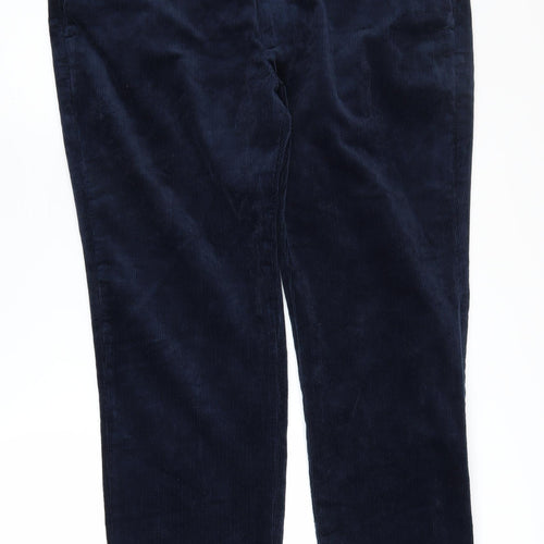 Marks and Spencer Men's Blue Corduroy Trousers 40in Waist
