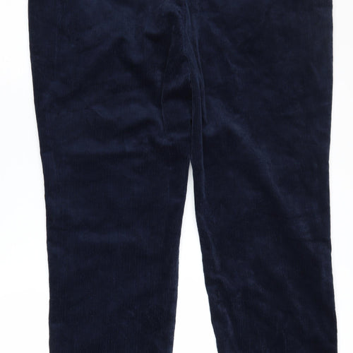 Marks and Spencer Men's Blue Corduroy Trousers 40in Waist