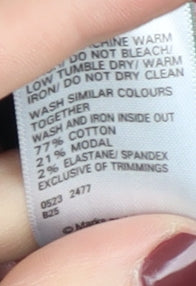 Marks and Spencer Men's Blue Corduroy Trousers 40in Waist