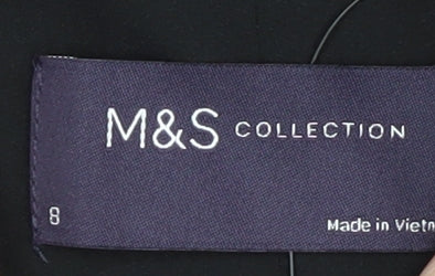 Marks and Spencer Women's Black Blazer Size 8