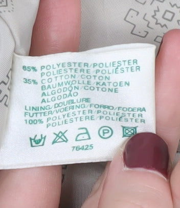 Canda Women's Beige Trench Coat, Size 12, Vintage Classic