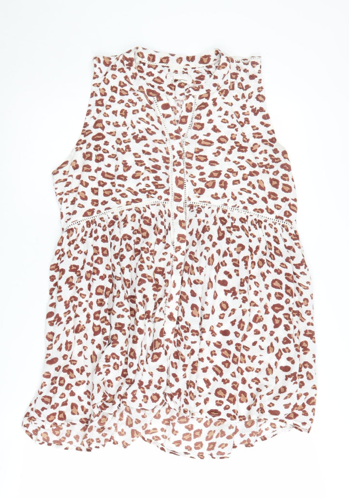 Anthropologie Women's Camisole Blouse L Multicolour