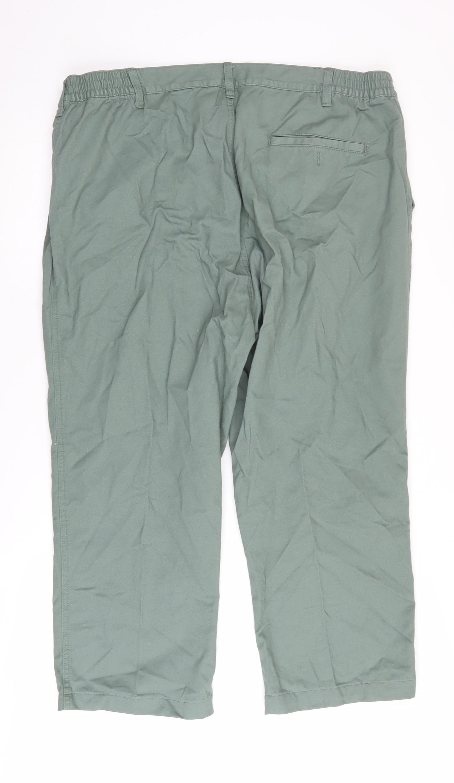 Cotton Traders Men's Green Chino Trousers - Size 42