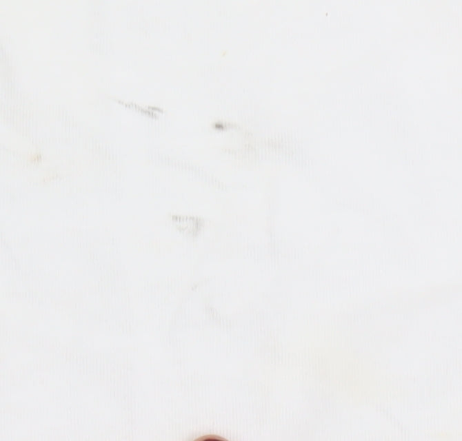 DC Shoes Men's White Graphic Print T-Shirt Size L