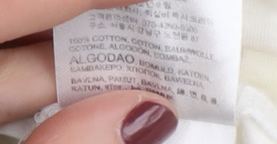 DC Shoes Men's White Graphic Print T-Shirt Size L