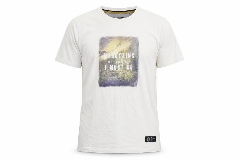 Tog Twenty Four Men's White Cotton Nature T-Shirt L