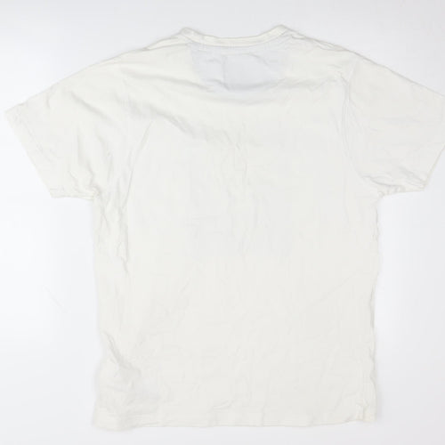 Tog Twenty Four Men's White Cotton Nature T-Shirt L