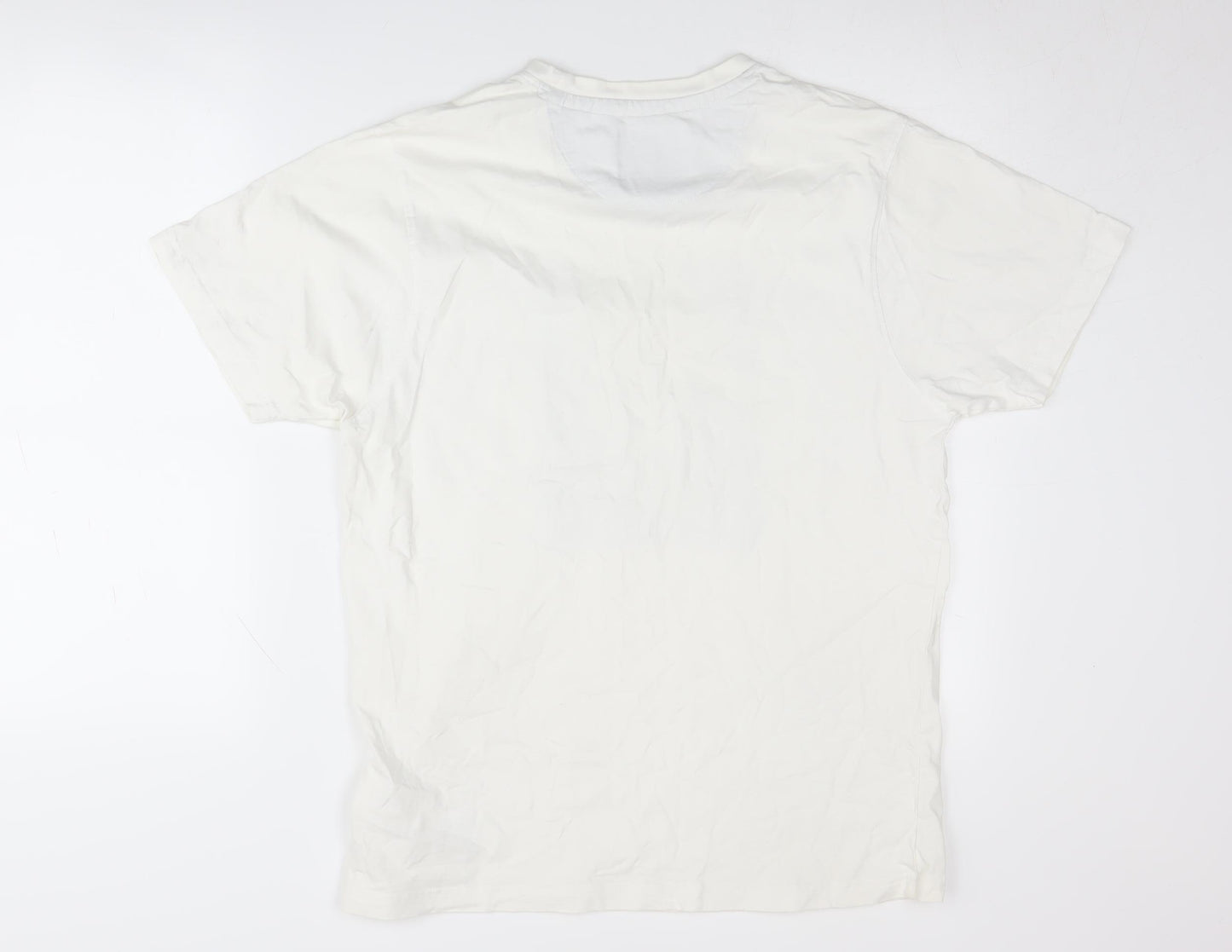 Tog Twenty Four Men's White Cotton Nature T-Shirt L