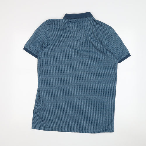 McKenzie Blue Men's Polo Shirt M - Stylish Casual Wear