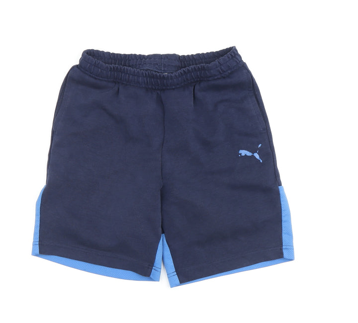 Puma Boys Blue Athletic Shorts XL