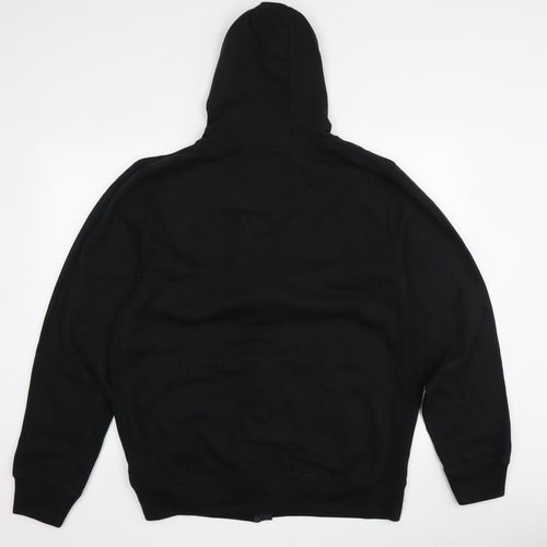 Tokyo Laundry Men's Black XL Full Zip Hoodie