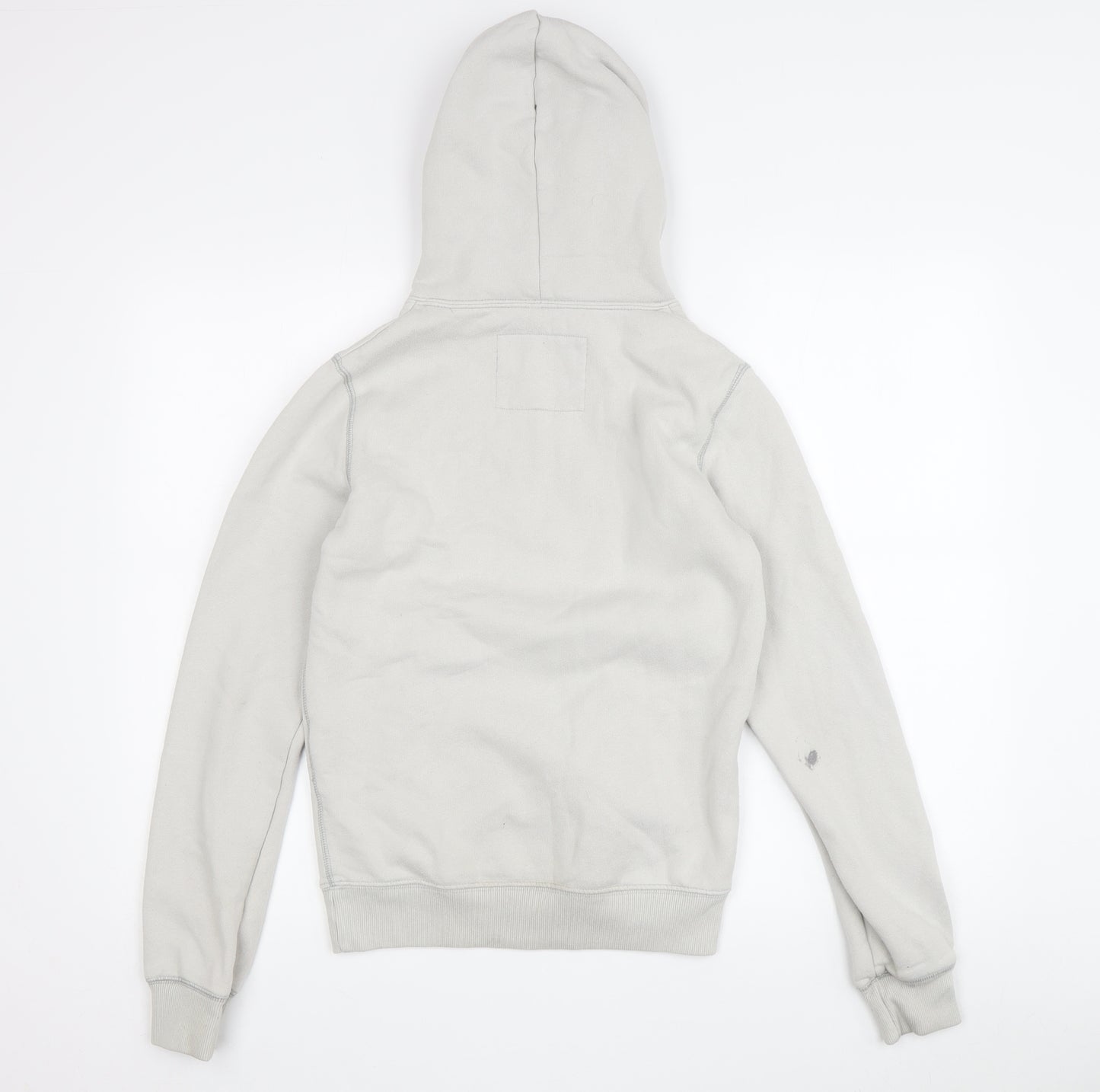 Jack Wills Women's Grey Logo Hoodie Size 8