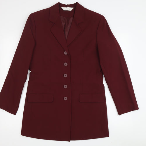 Modern Classics Women's Red Blazer Jacket Size 10