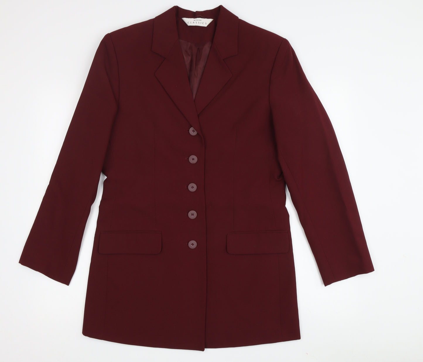 Modern Classics Women's Red Blazer Jacket Size 10