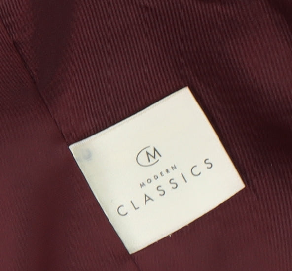 Modern Classics Women's Red Blazer Jacket Size 10
