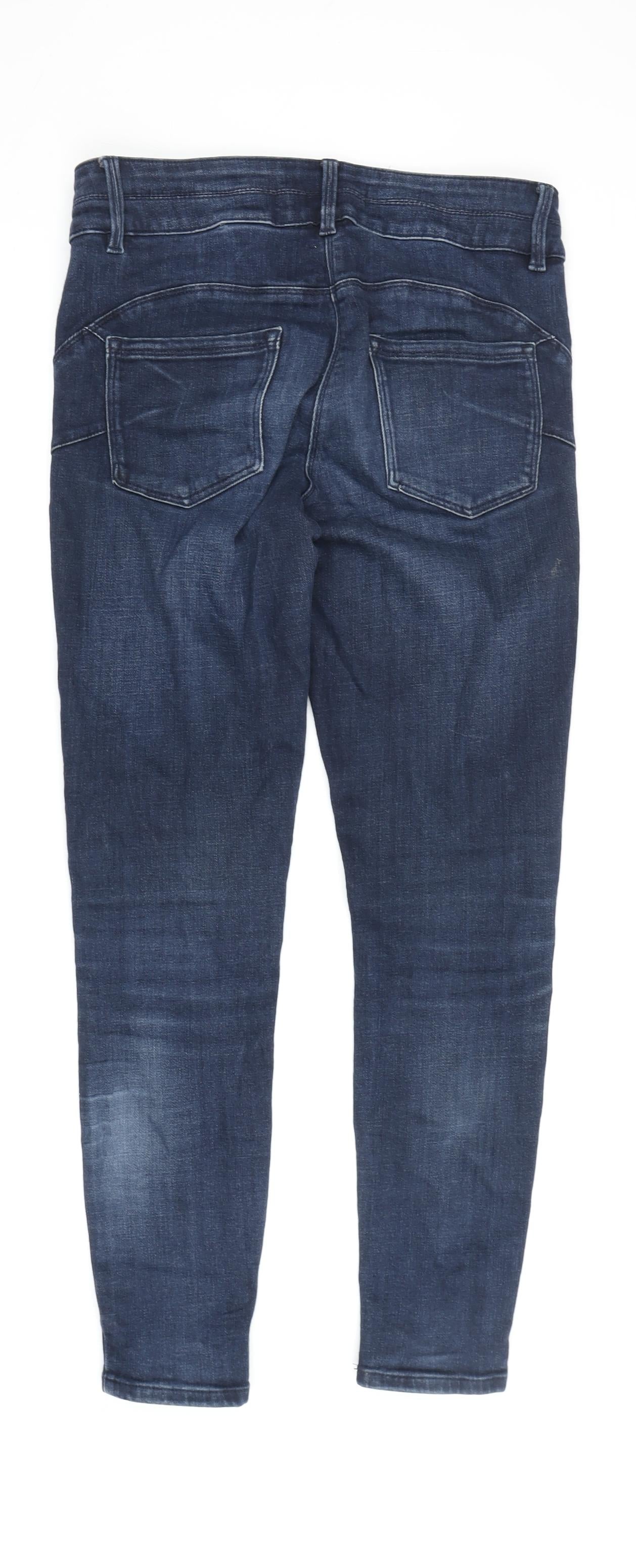 Next Women's Blue Skinny High Rise Jeans Size 12